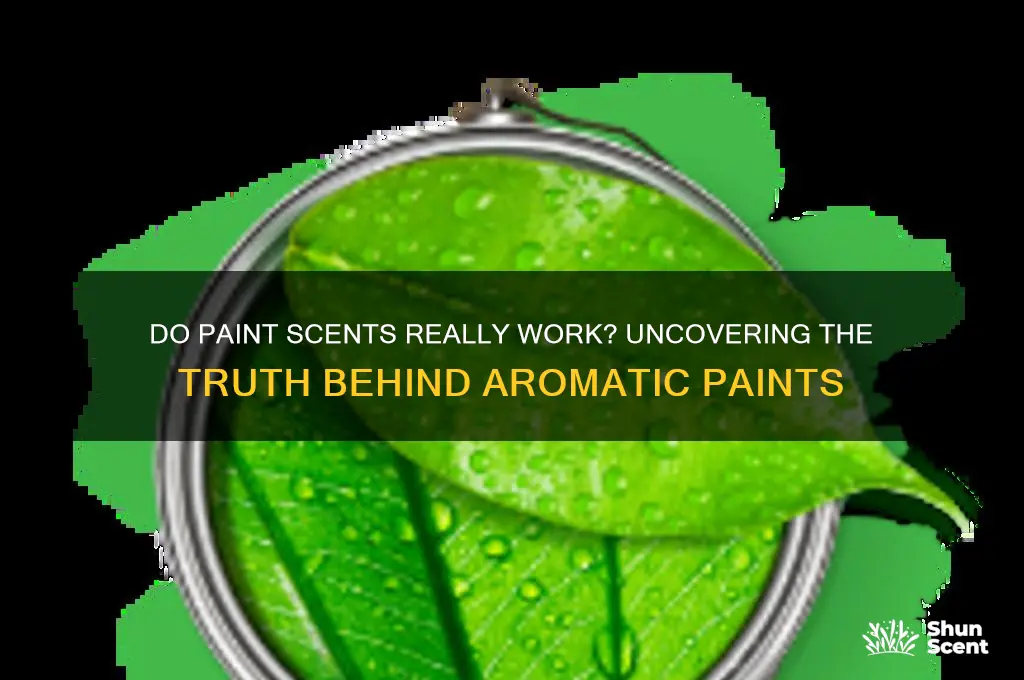 do paint scents work