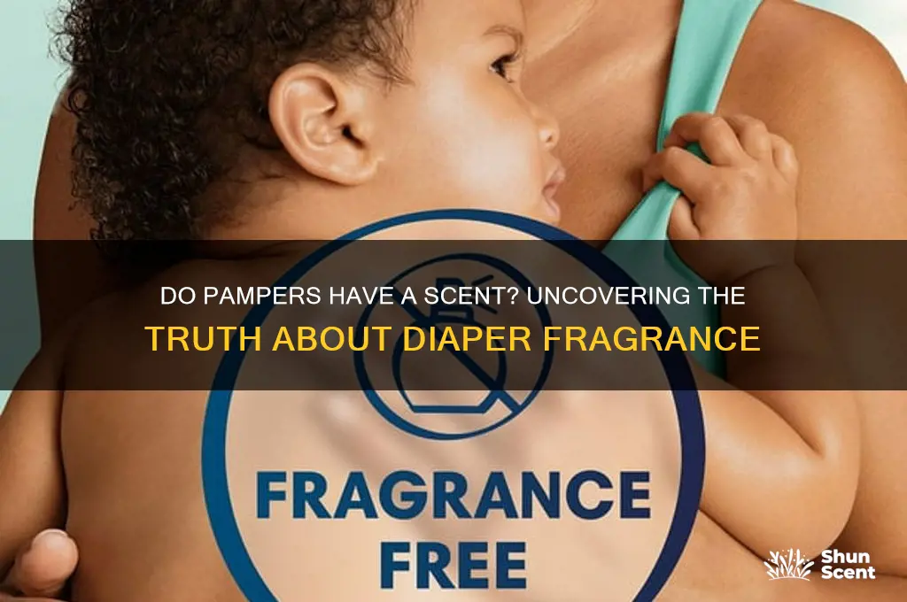 do pampers have a scent