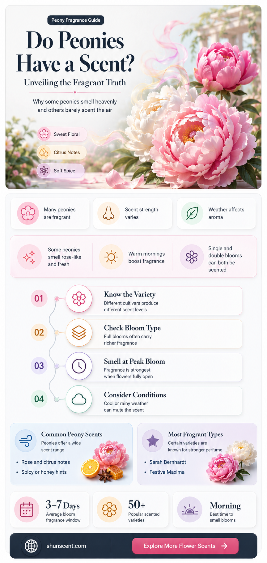 are peonies scented