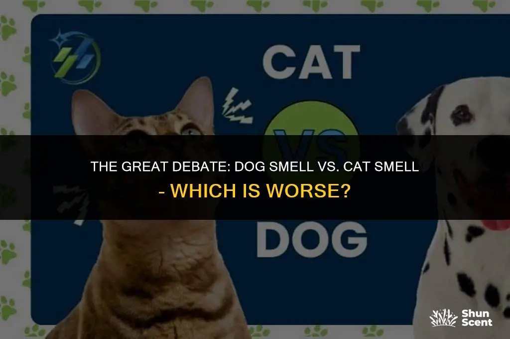 do people hate dog smell or cat smell worse