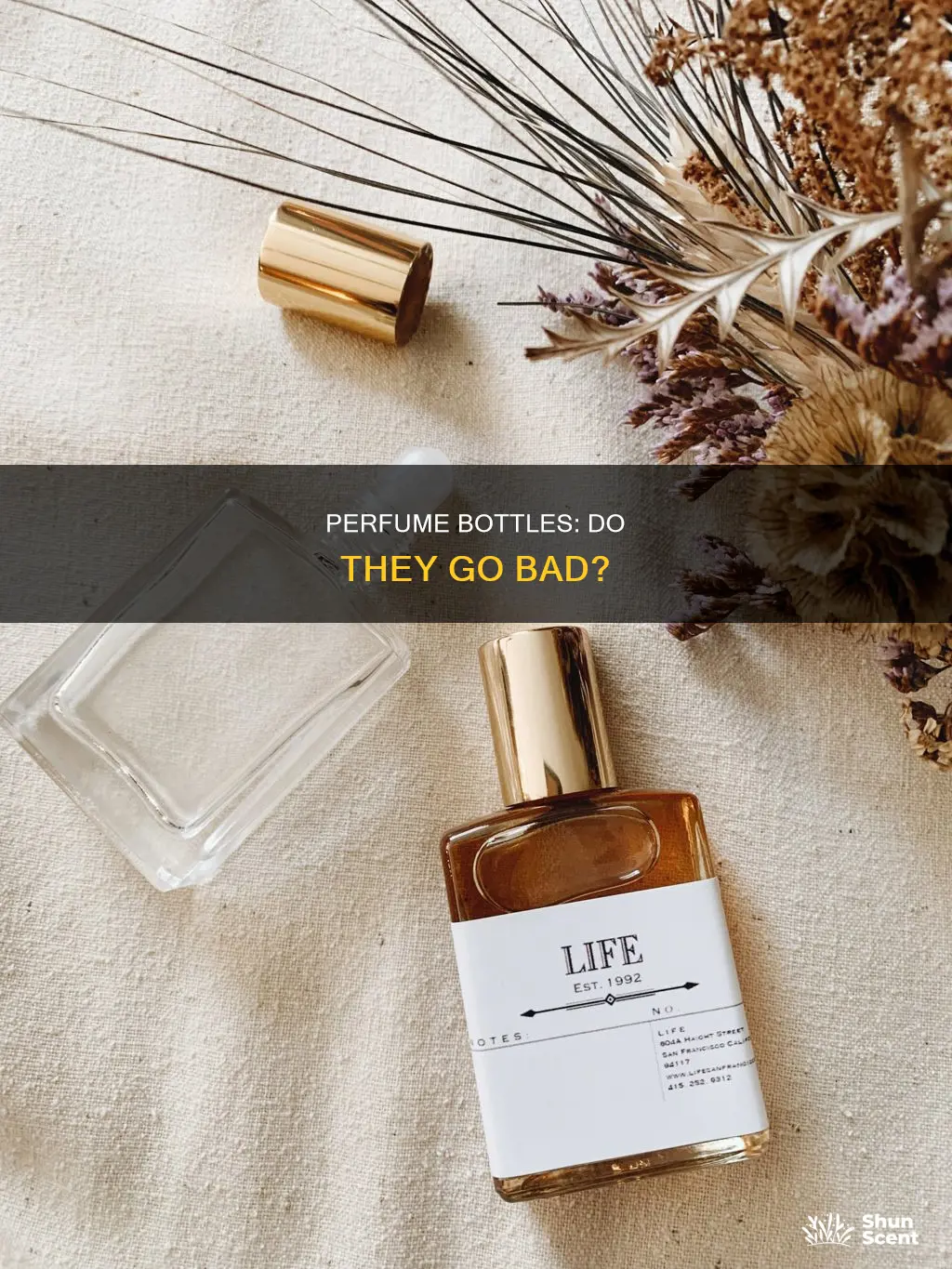 do perfume bottles go bad