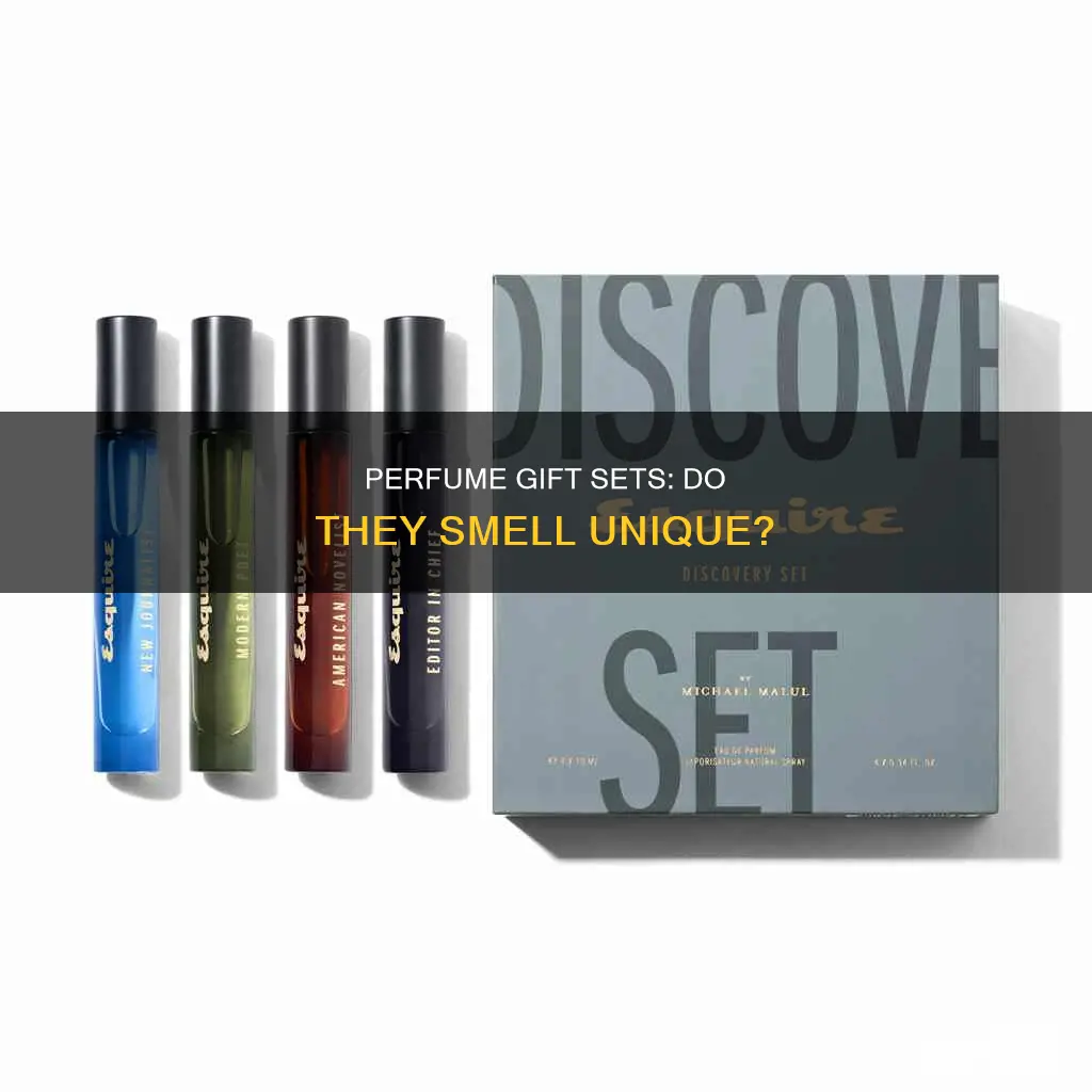 do perfume gift sets smell different