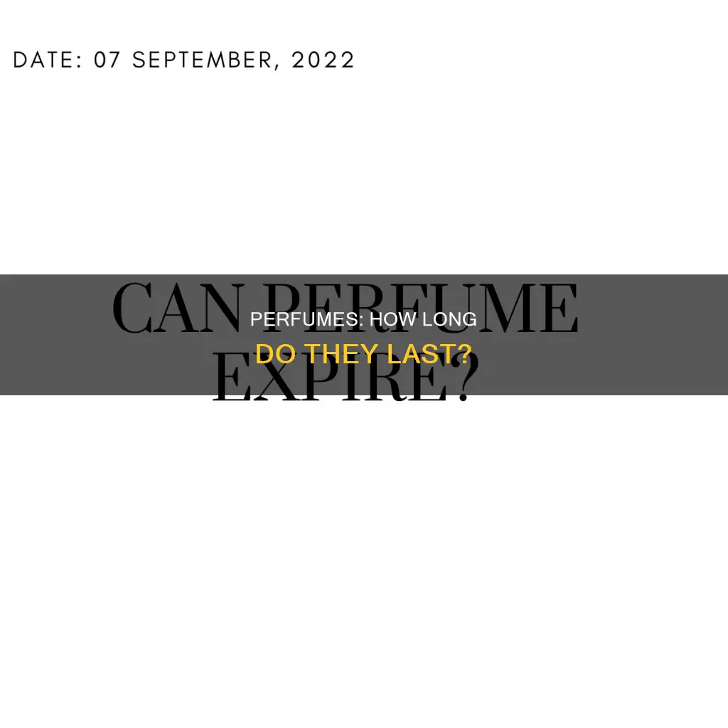do perfume go out of date