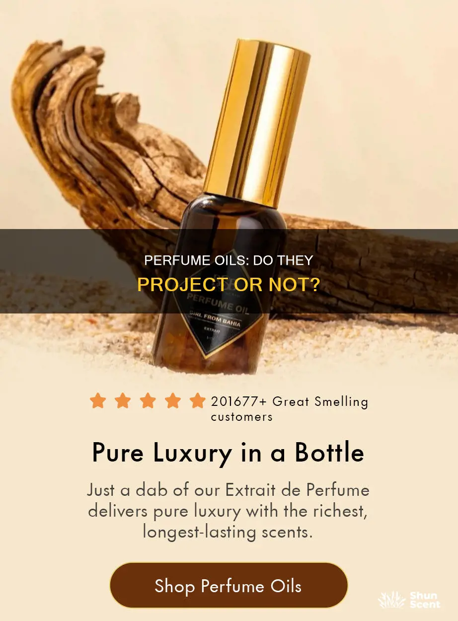 do perfume oils project
