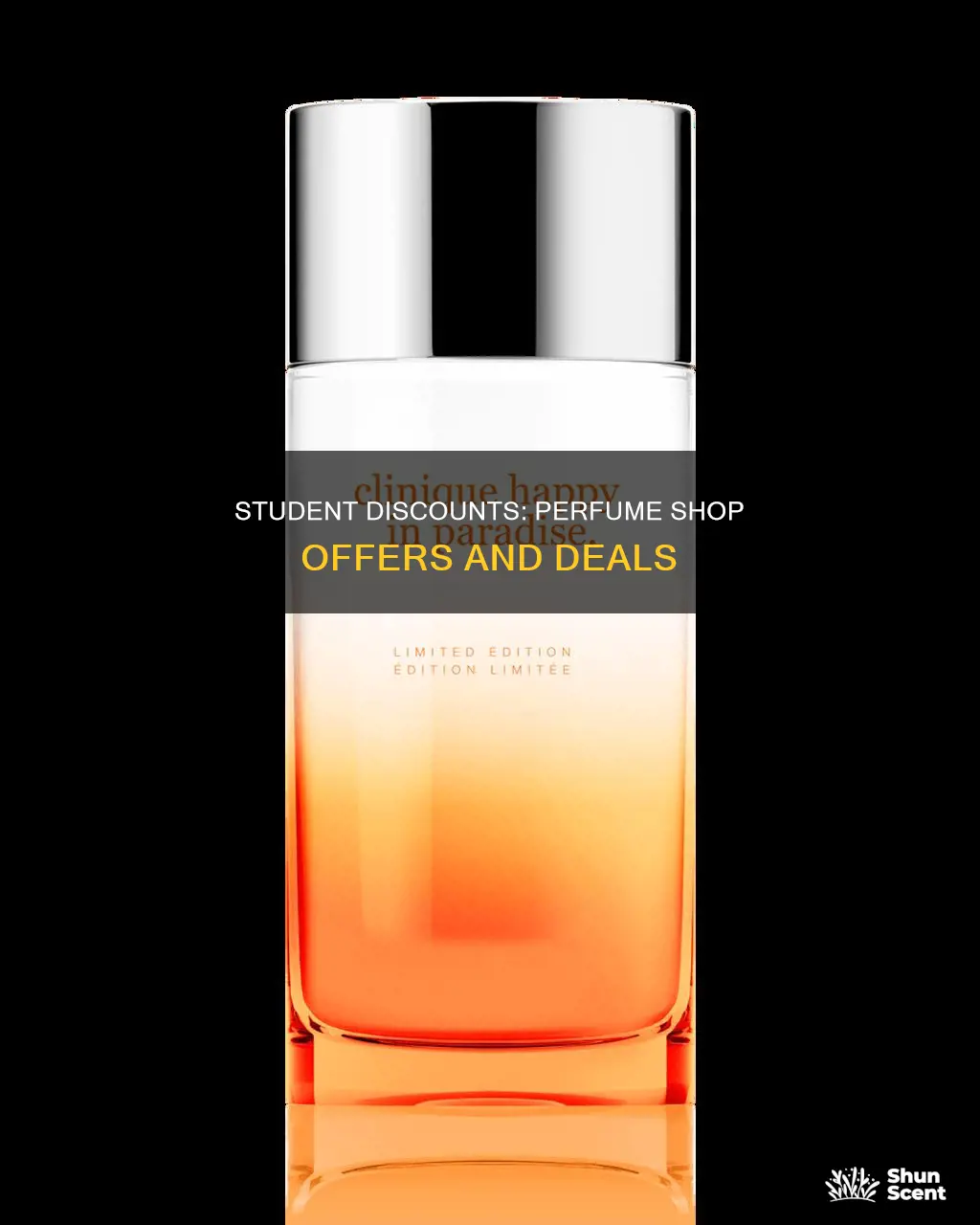 do perfume shop do student discount