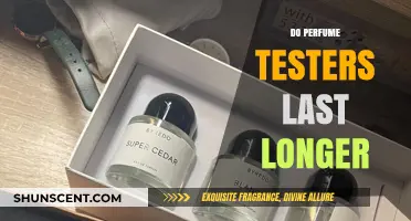 Why Perfume Testers Last Longer