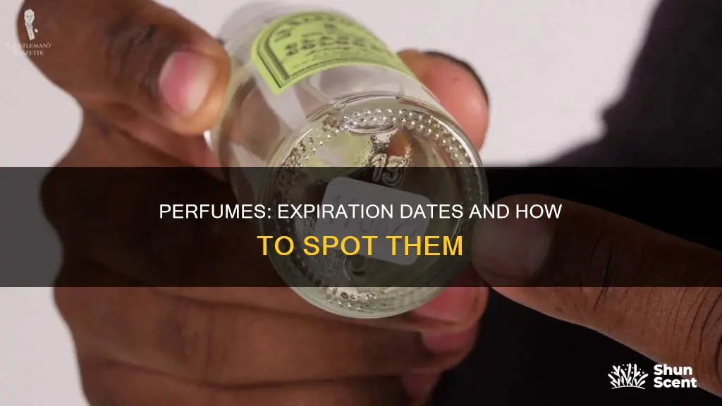 do perfumes have printed expiration dates
