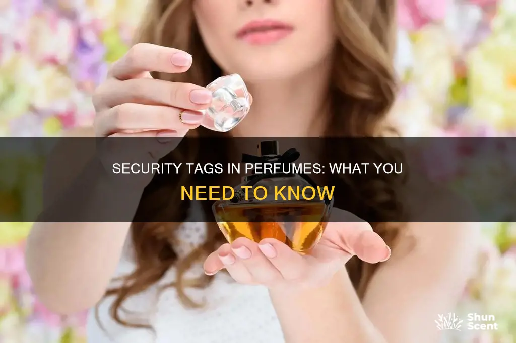do perfumes have security tags