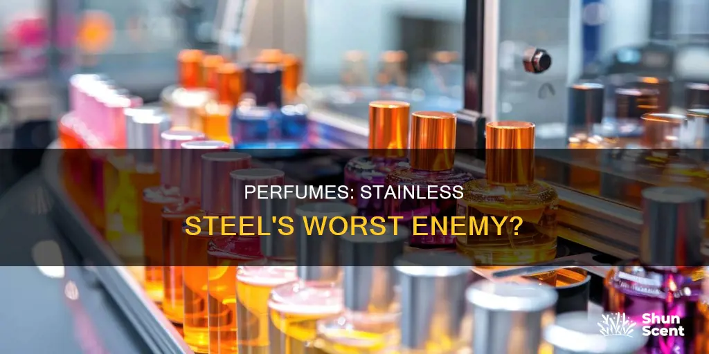 do perfumes tarnish stainless steel