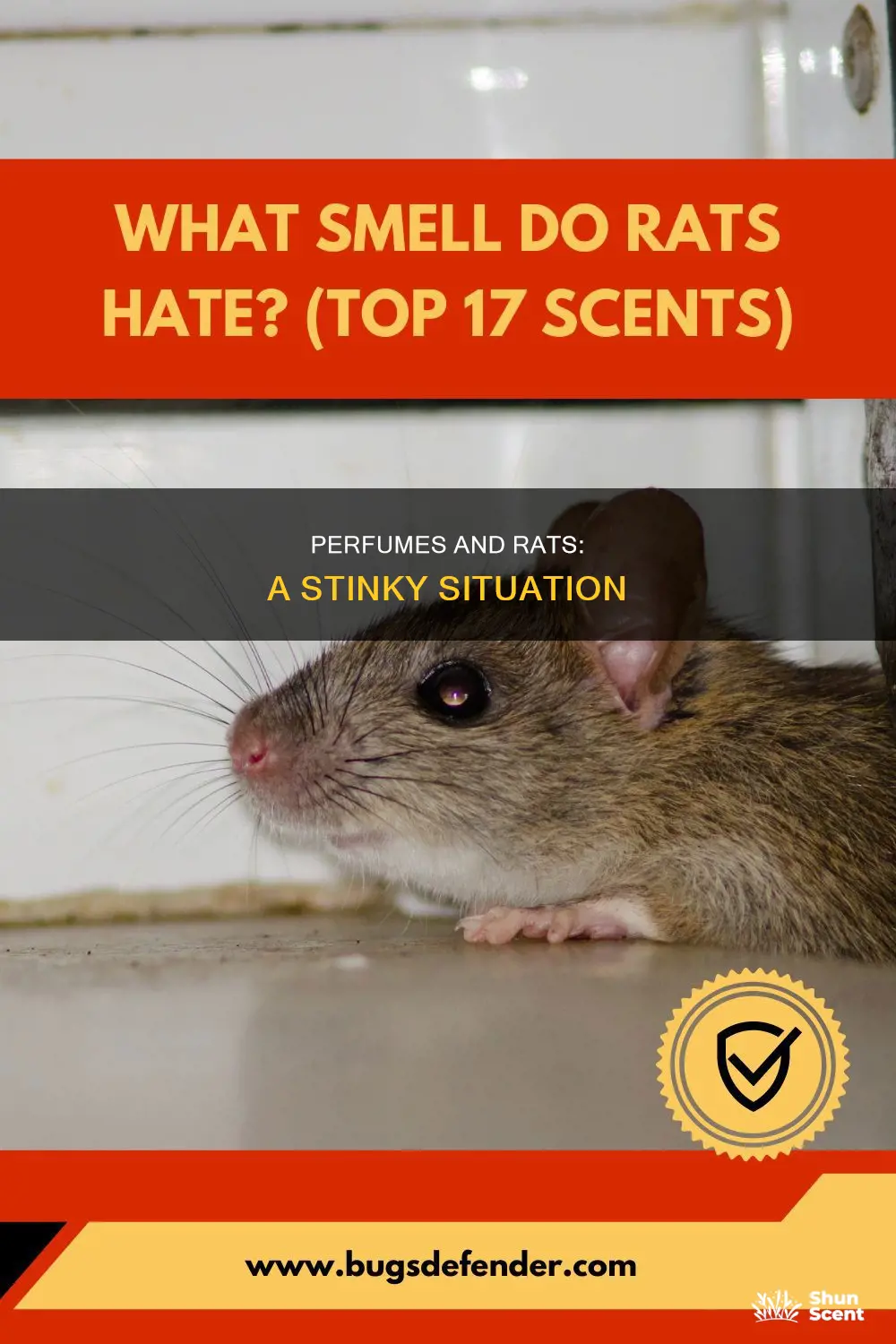 do rats hate the smell of perfume