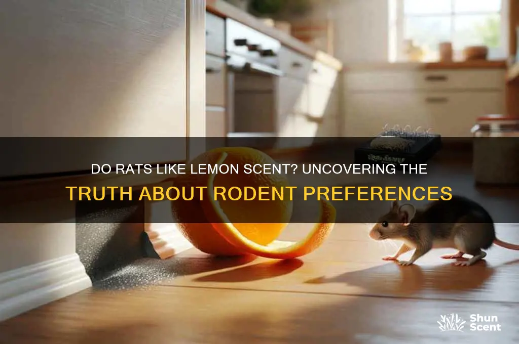 do rats like lemon scent