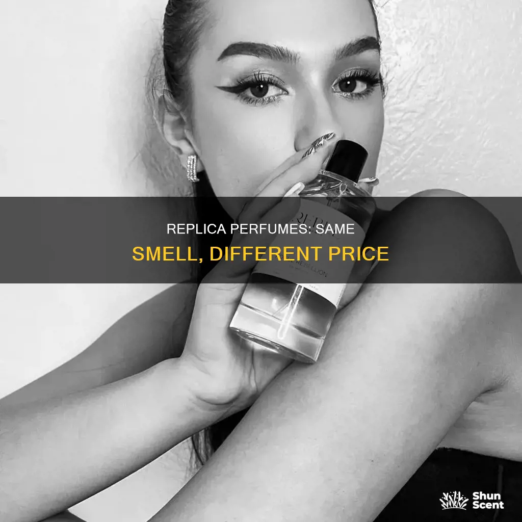 do replica perfumes smell the same