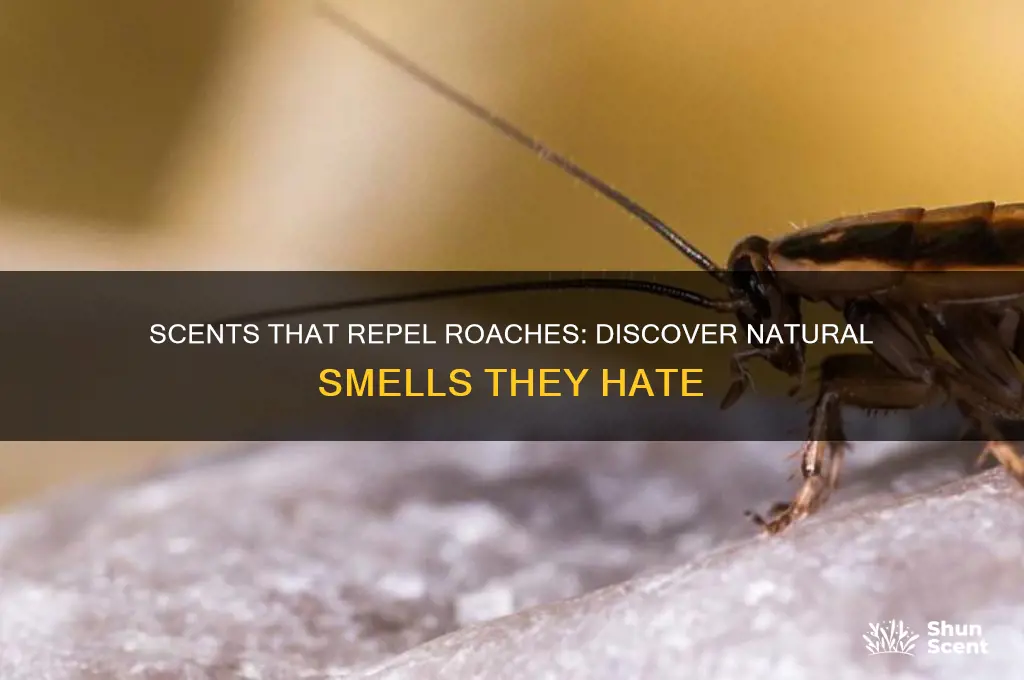 do roaches hate certain scents
