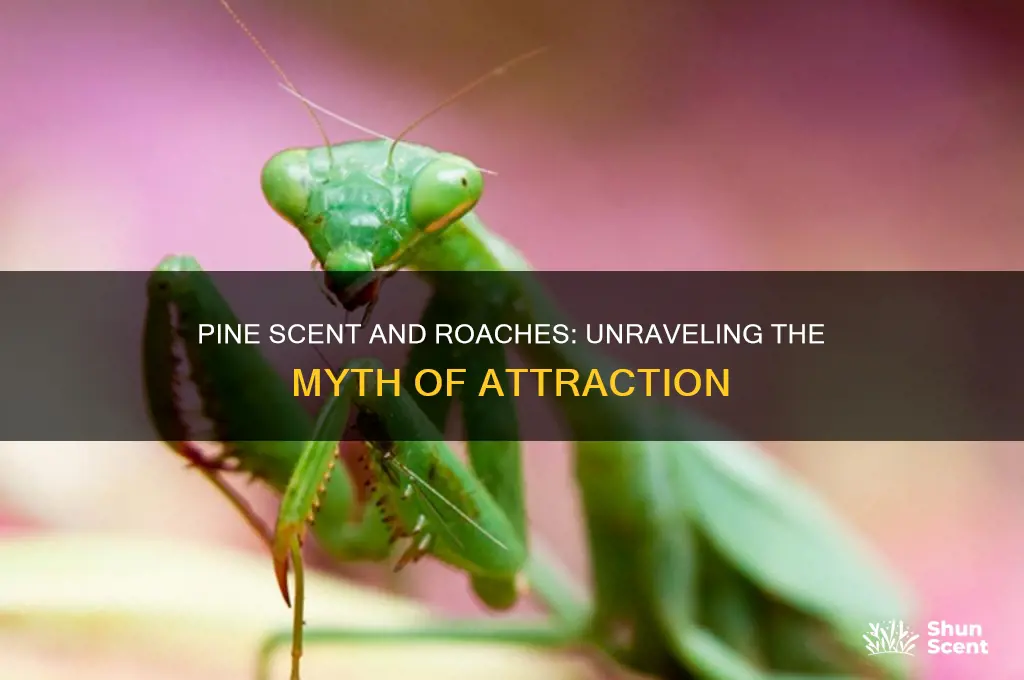 do roaches like pine scent
