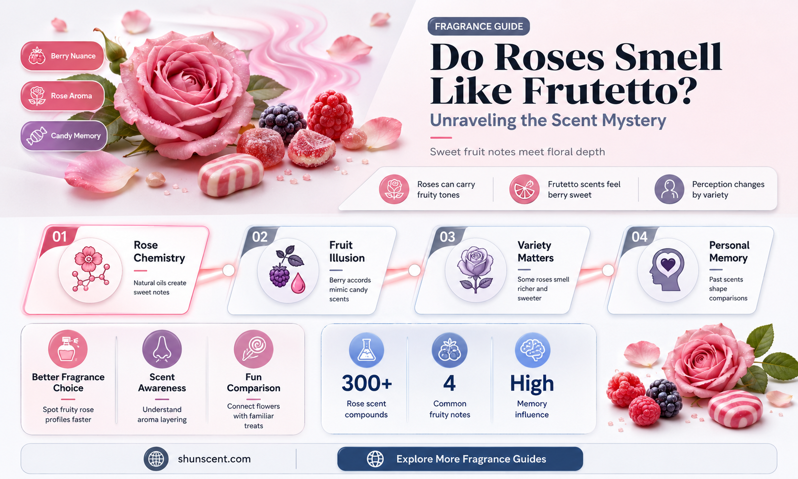 are roses frutetto scented