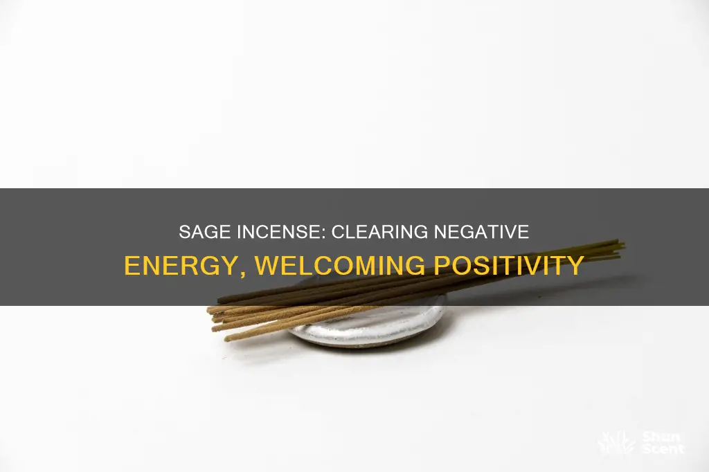 do sage incense help clean energy
