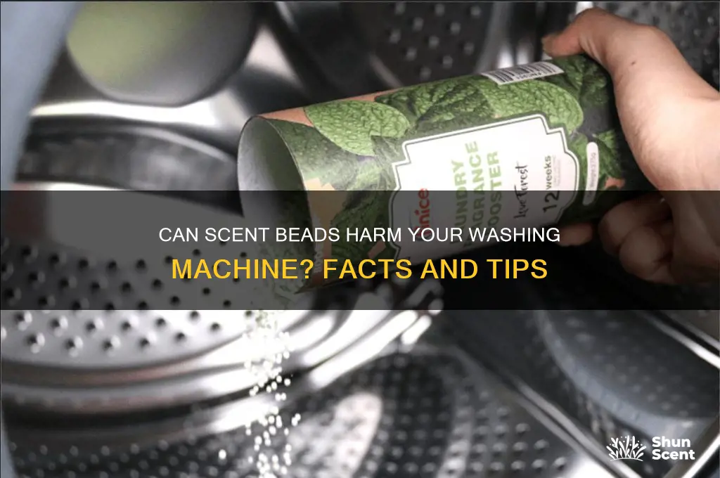 do scent beads damage washing machine