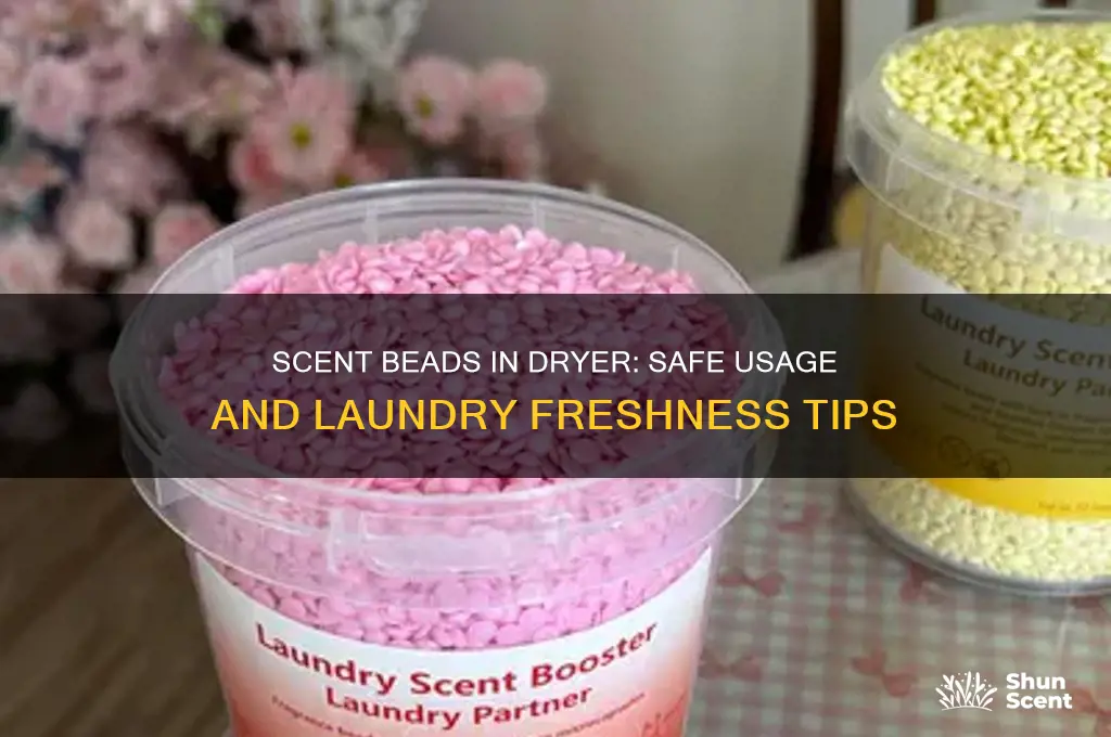 do scent beads go in the dryer