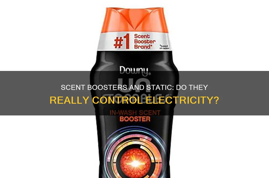 do scent boosters control static electricity