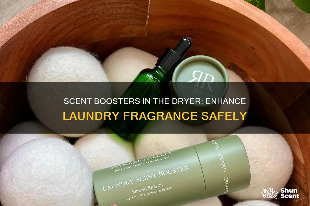 do scent boosters go in the dryer