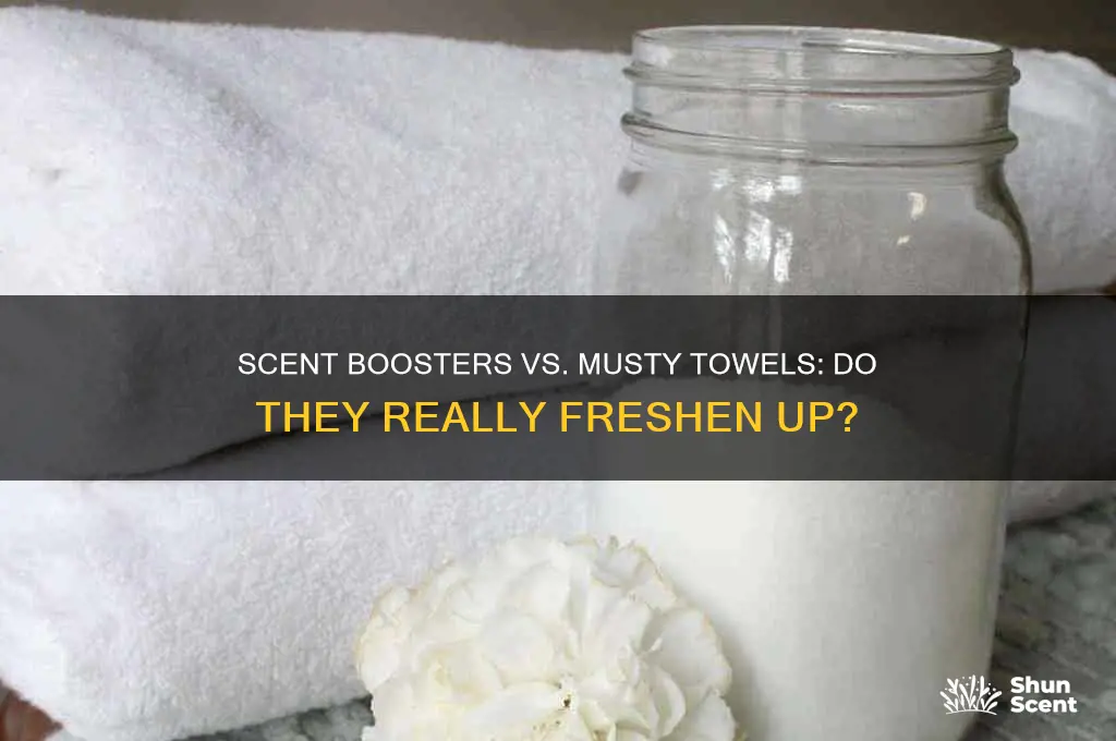 do scent boosters help with musty towels