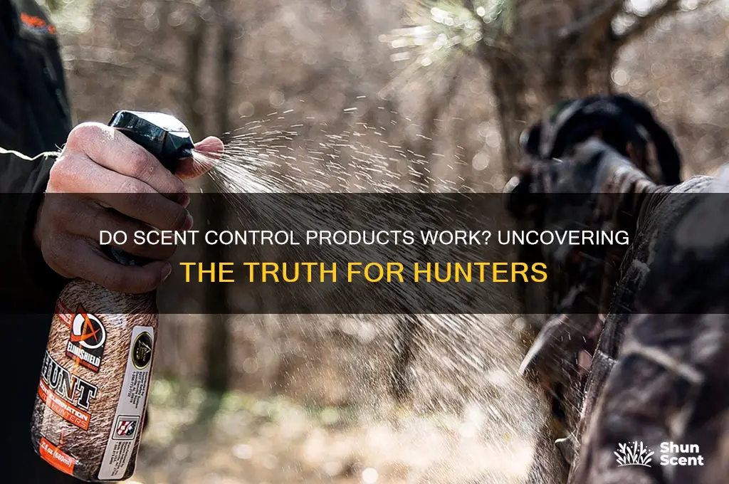 do scent control products work