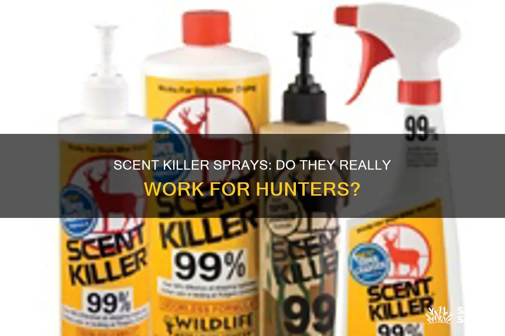 do scent killer sprays work