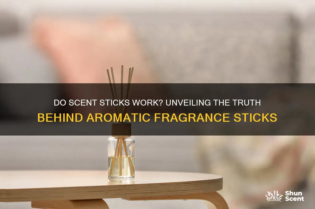 do scent sticks work