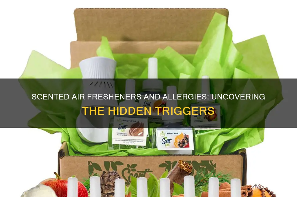do scented air fresheners cause allergies