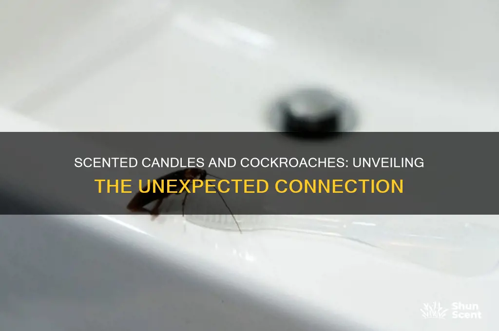 do scented candles attract cockroaches