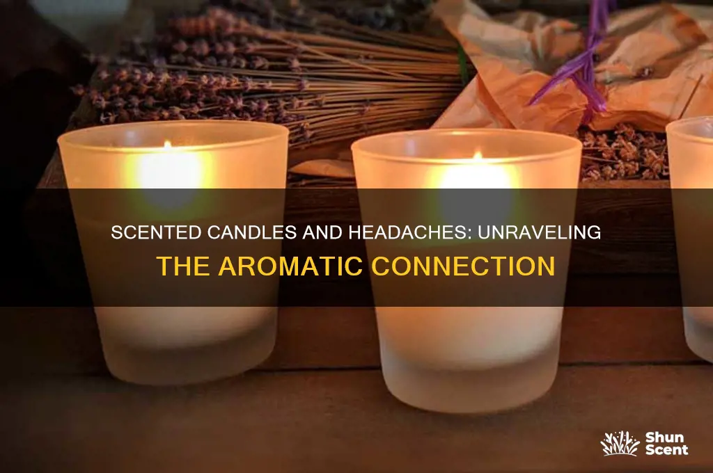 do scented candles cause headaches