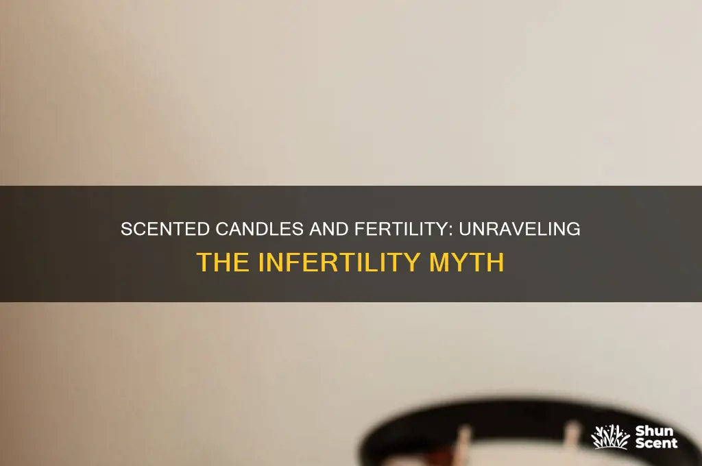 do scented candles cause infertility