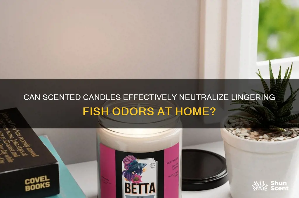 do scented candles eliminate fish odor