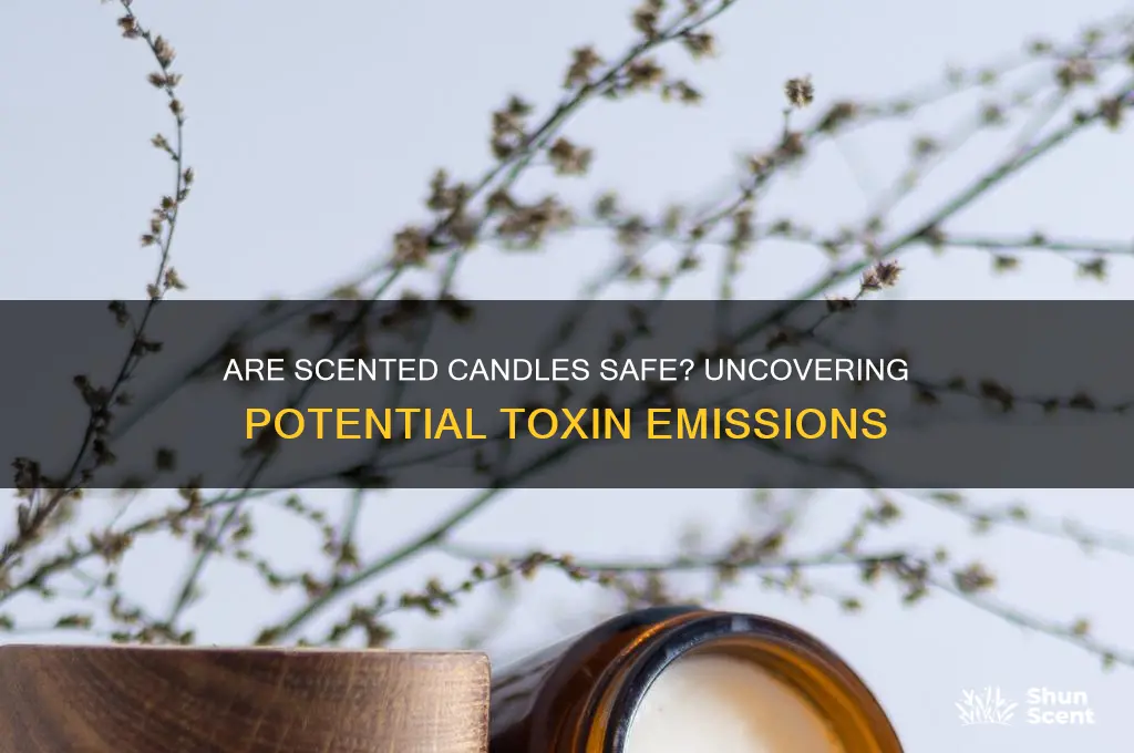 do scented candles emit toxins