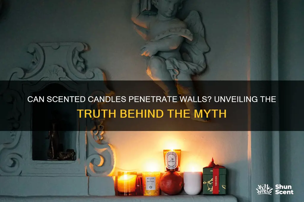 do scented candles get into the walls