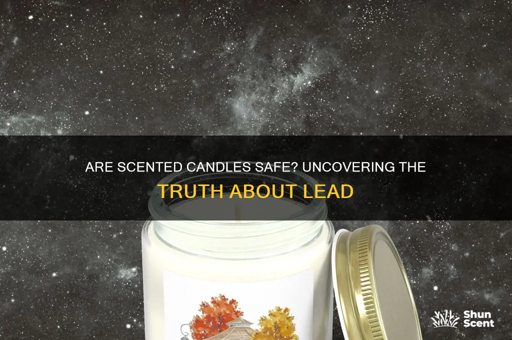 do scented candles have lead in them