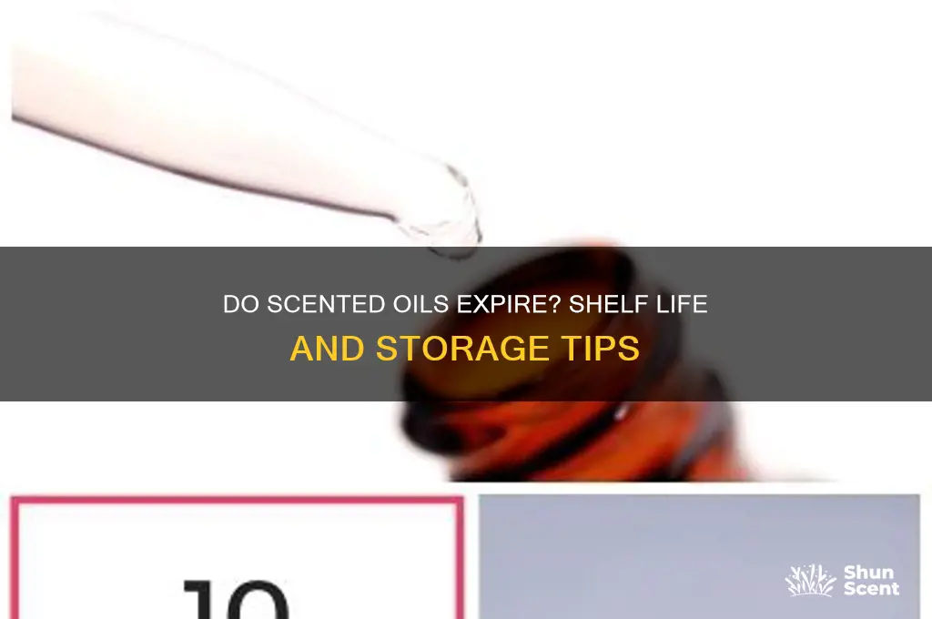 do scented oils expire