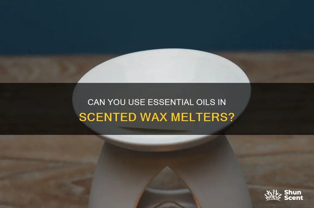 do scented wax melters work with essential oils
