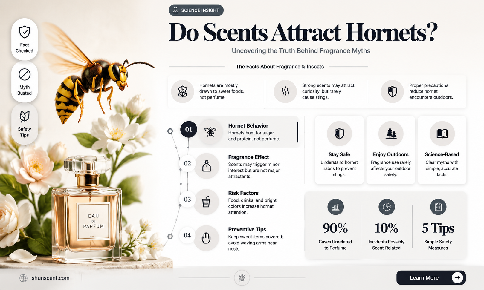 are hornets attracted to scents