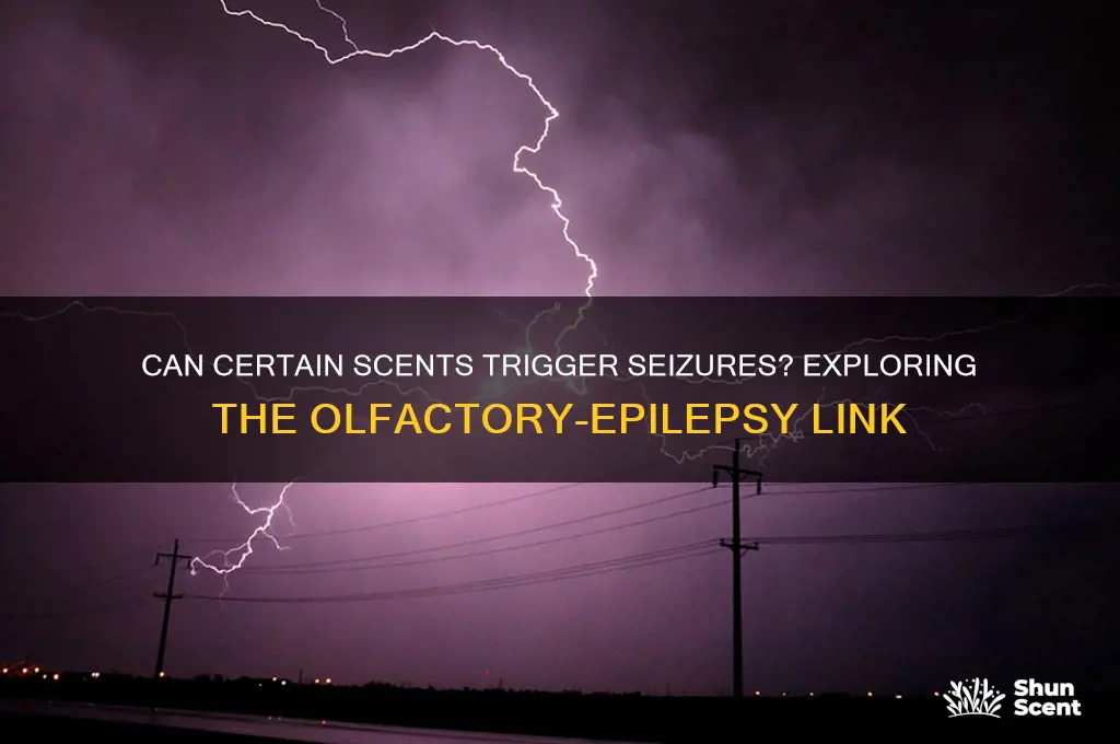 do scents trigger seizures