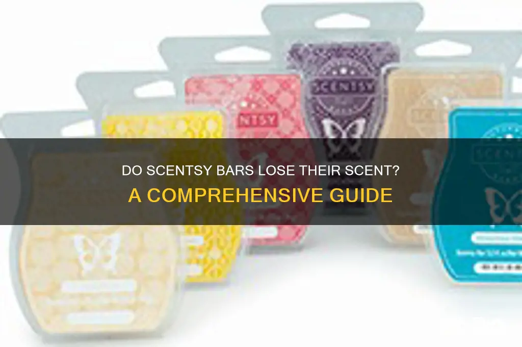 do scentsy bars lose their scent
