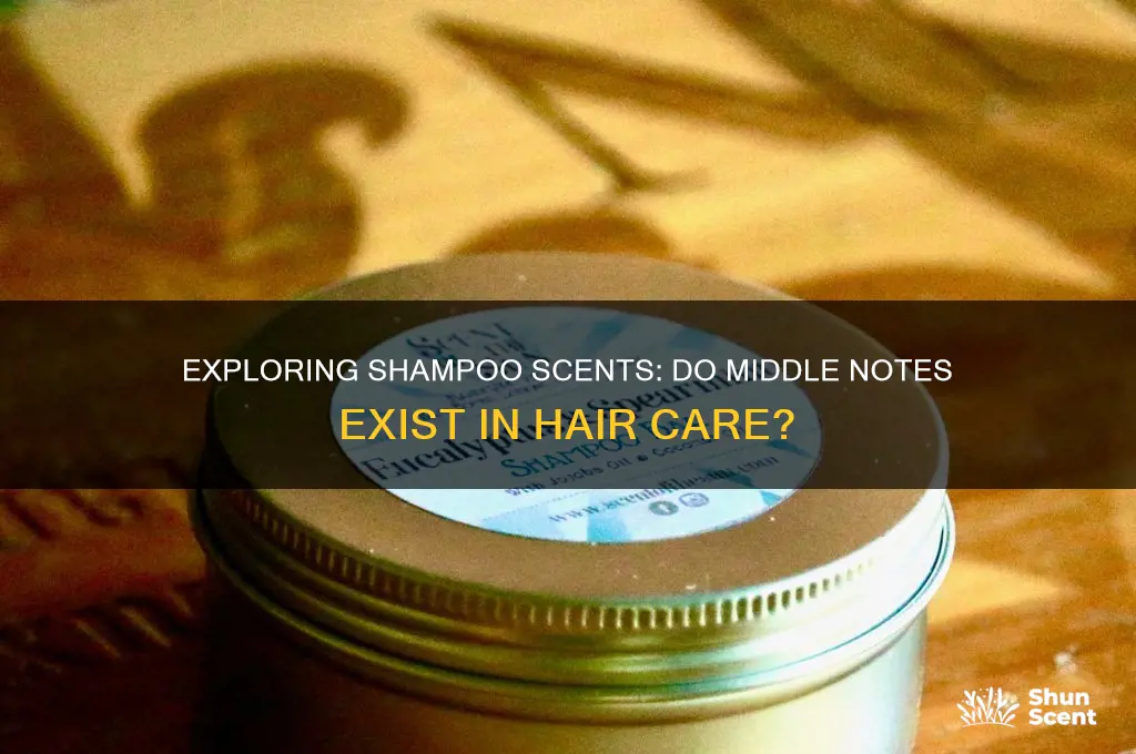 do shampoo scents have middle notes