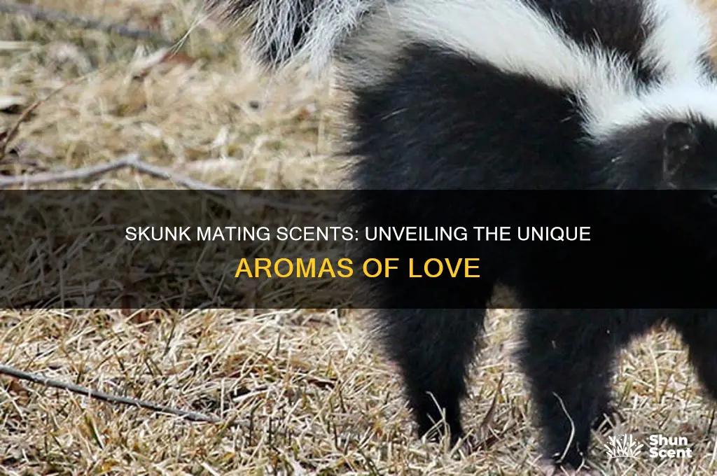 do skunks give off a different scent when mating
