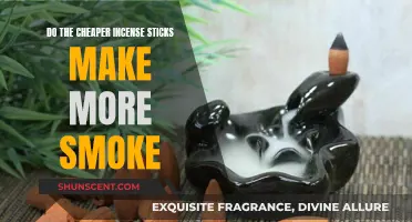 Cheaper Incense Sticks: More Smoke, Less Quality?