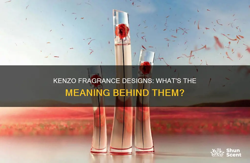 do the kenzo fragrance designs mean anything