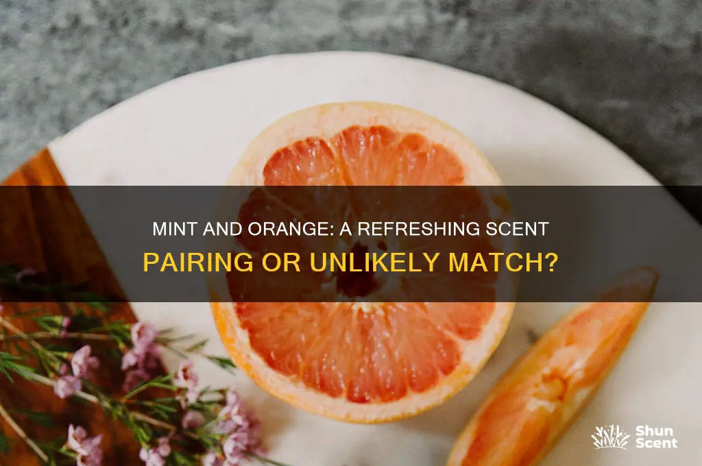 do the scents mint and orange go together