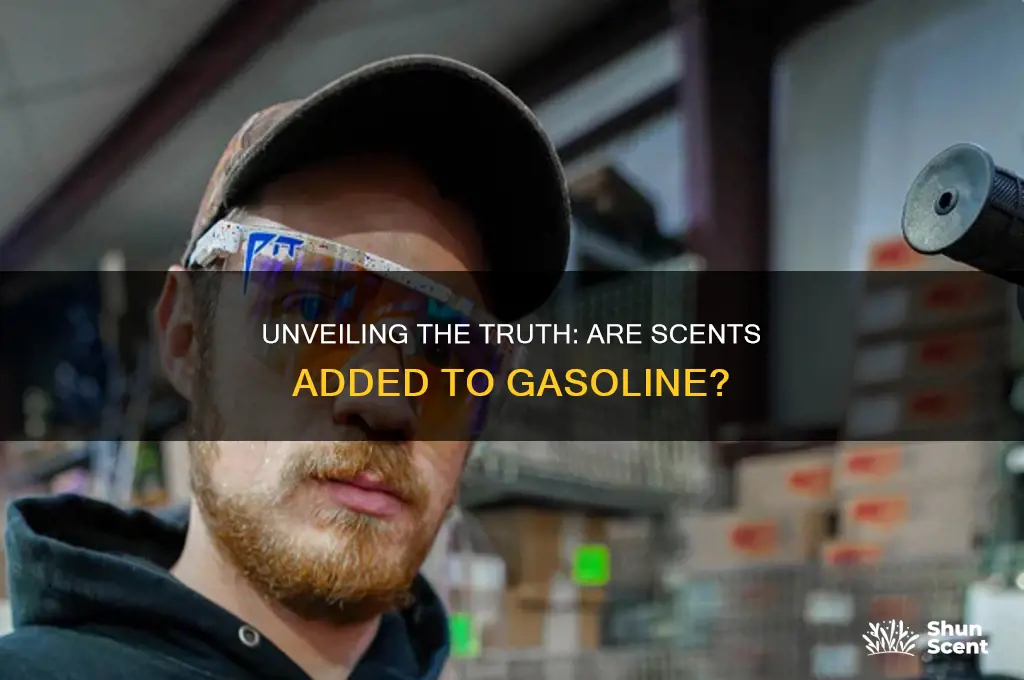 do they add scent to gasoline