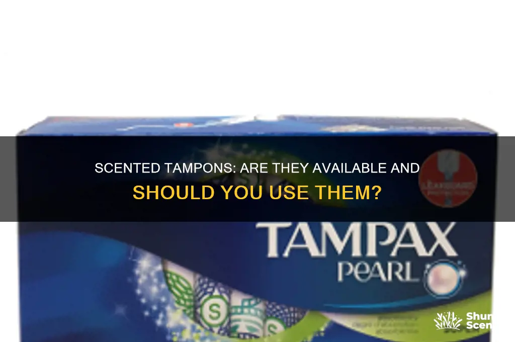 do they make scented tampons