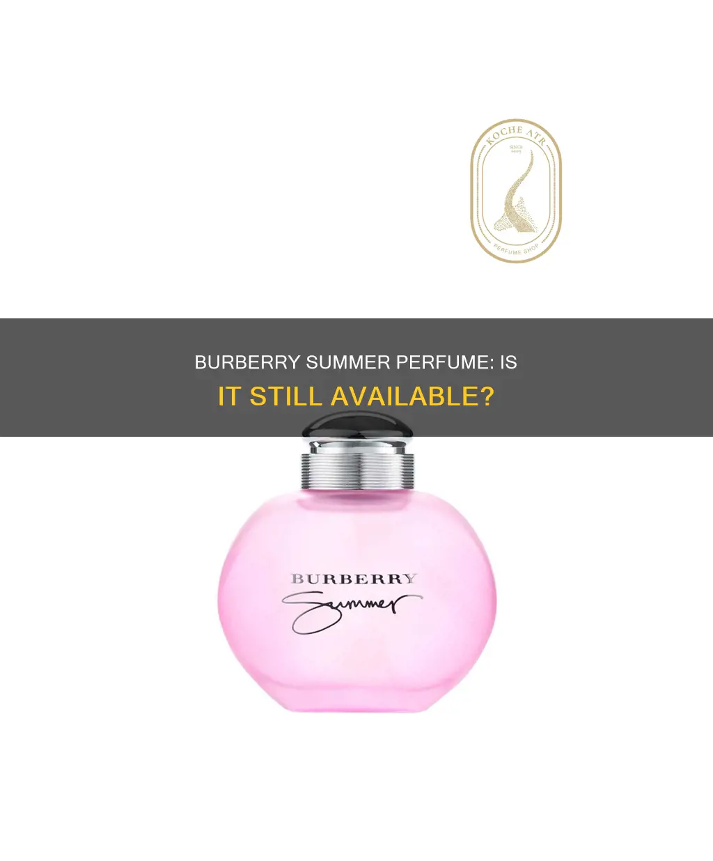 do they still make burberry summer perfume