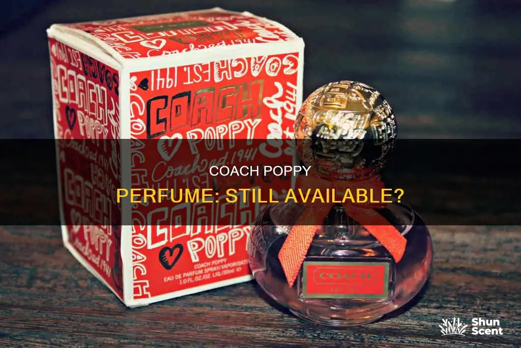 do they still make coach poppy perfume